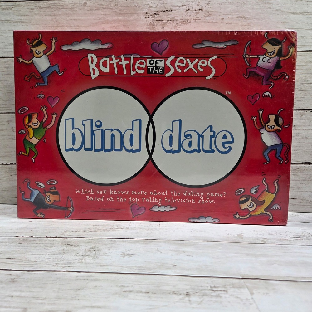 Imagination Battle of the Sexes Blind Date Board Game Trivia Adult Red New
